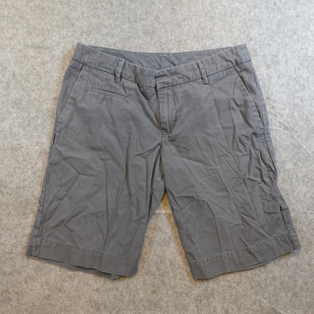 Patagonia Shorts Womens 4‎ Gray All Wear Bermuda Organic Cotton Chino Hiking
